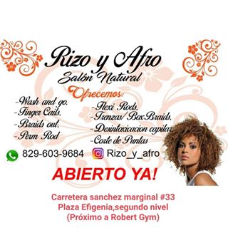 Rizo y Afro Salon Natural
